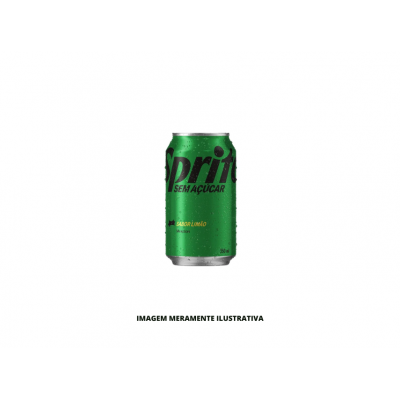 REFRIGERANTE - SPRITE - LATA 350ML SEM ACUCAR